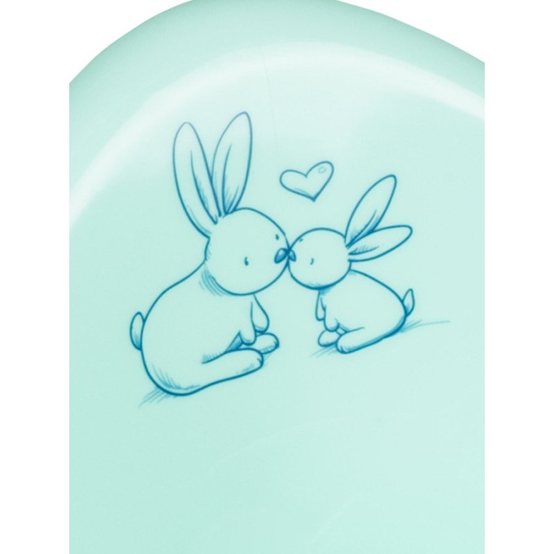 Detský nočník Bunny mätový