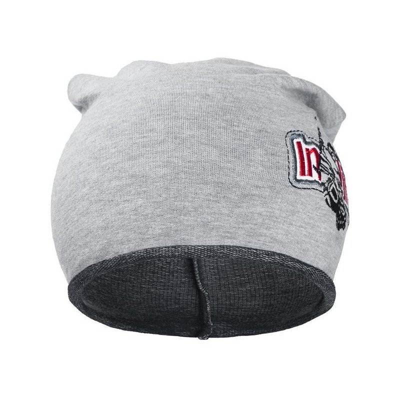 Jesenná detská čiapočka New Baby In-line tmavo sivá