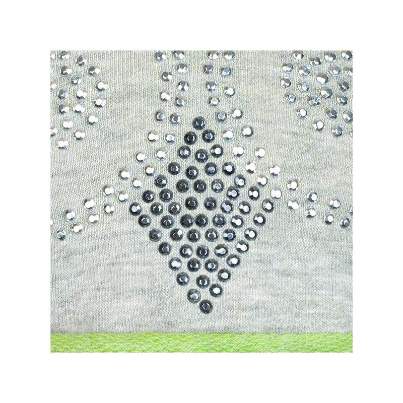 Jarná čiapočka New Baby sova sivo-zelená