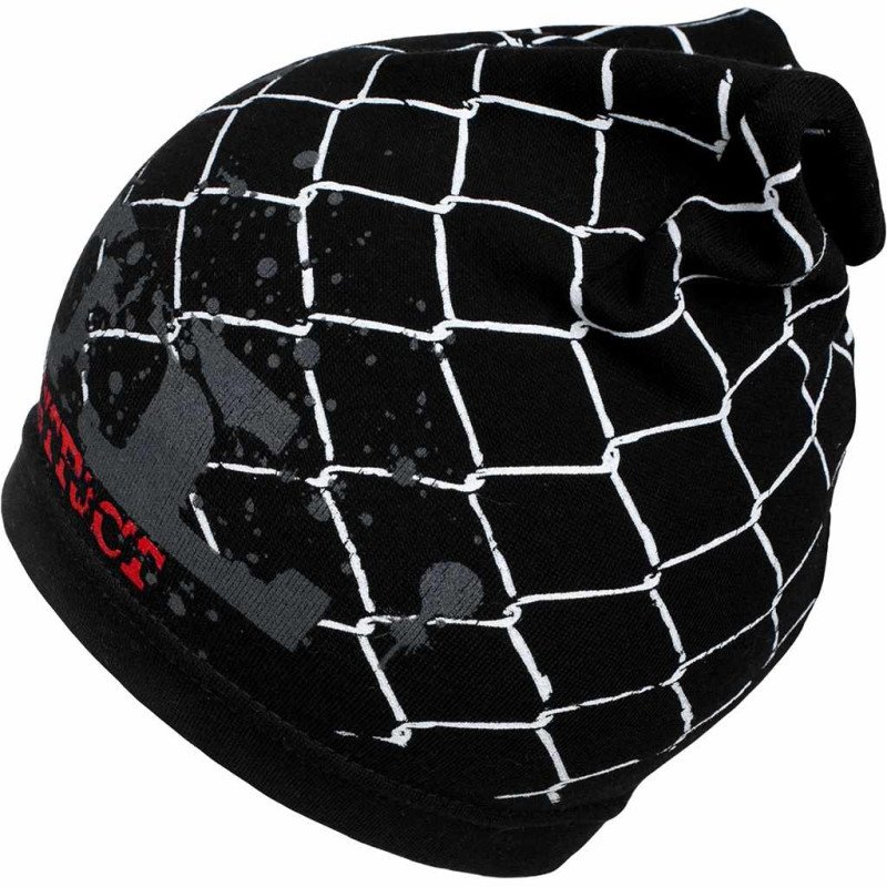 Jarná detská čiapočka New Baby s nápisom čierná