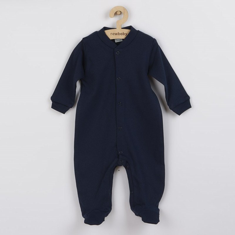 Dojčenský overal New Baby Classic II tmavo modrý
