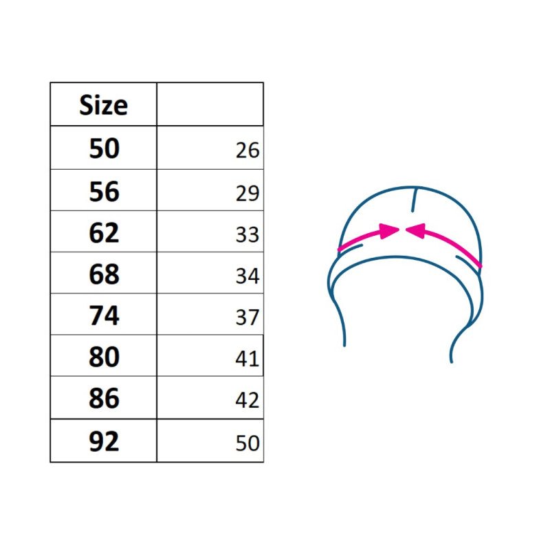 Dievčenská čiapočka turban New Baby For Girls
