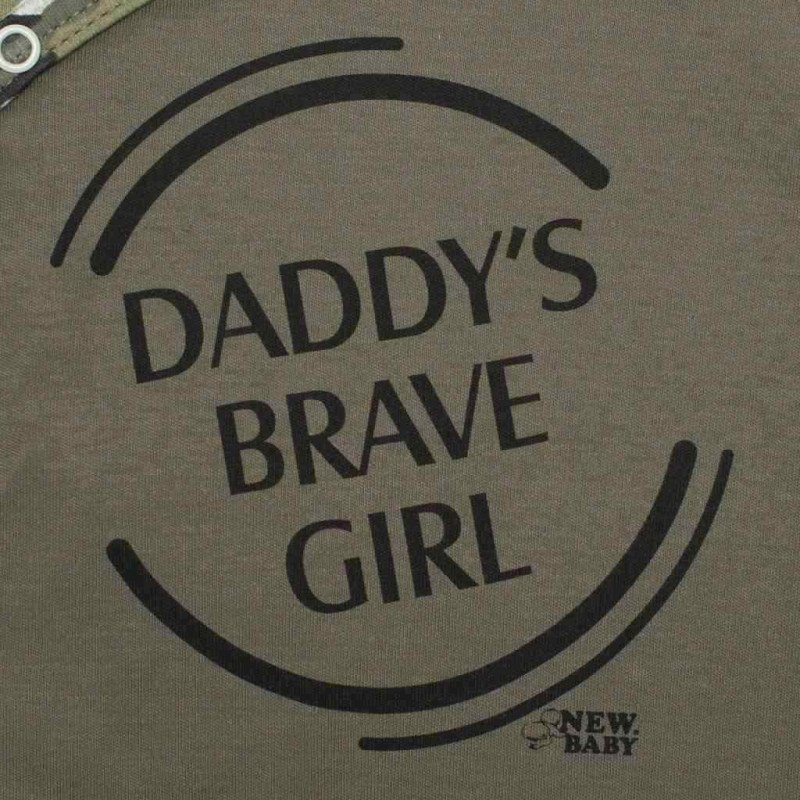 2-dielna dojčenská súprava New Baby Army girl