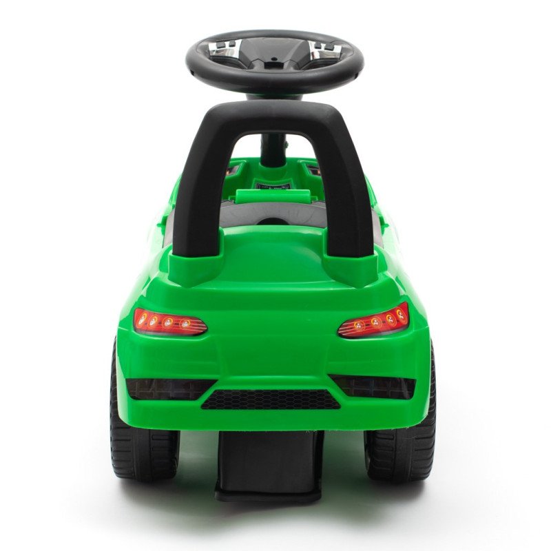 Detské odrážadlo so zvukom Baby Mix RACER zelené