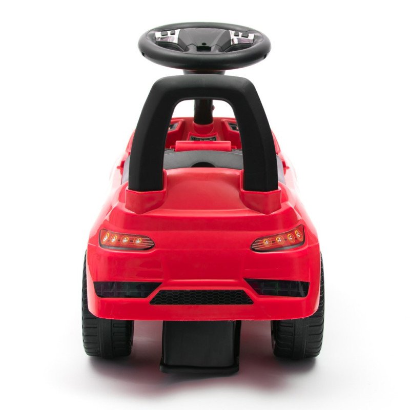 Detské odrážadlo so zvukom Baby Mix RACER červené