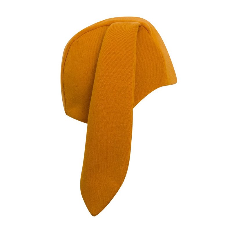 Dojčenská bavlnená čiapka s uškami New Baby Favorite hnedá