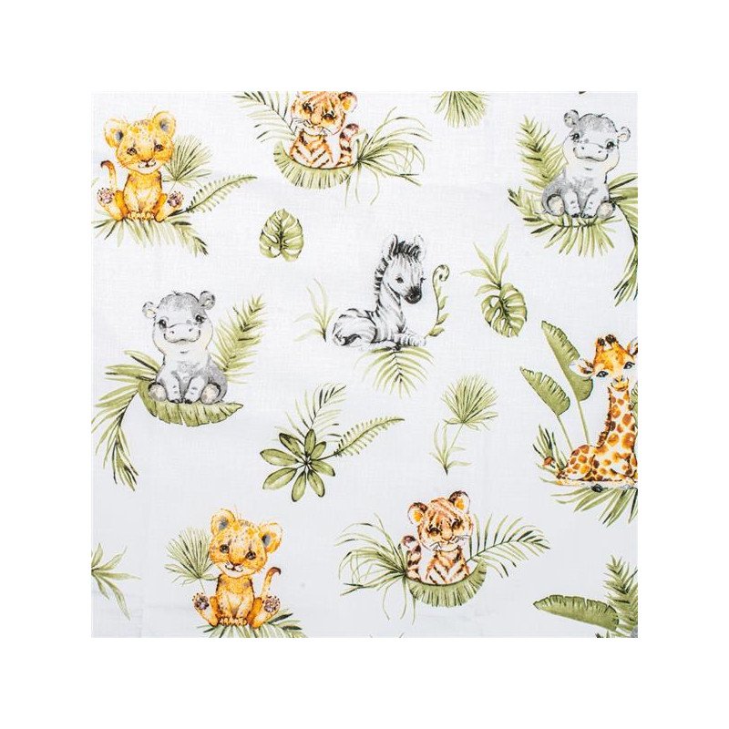 3-dielne posteľné obliečky New Baby 100/135 cm Jungle