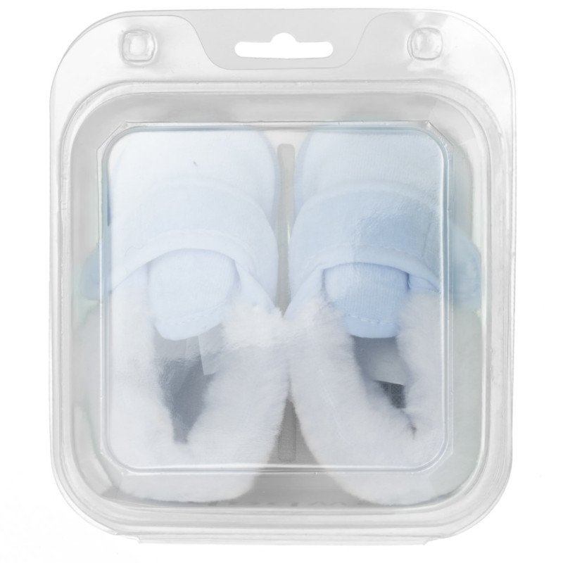 Dojčenské zimné capačky New Baby modré 0-3 m