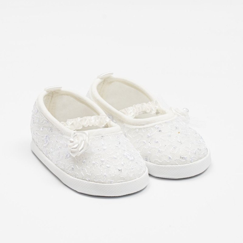 Dojčenské krajkové baletky capačky New Baby béžová 12-18 m