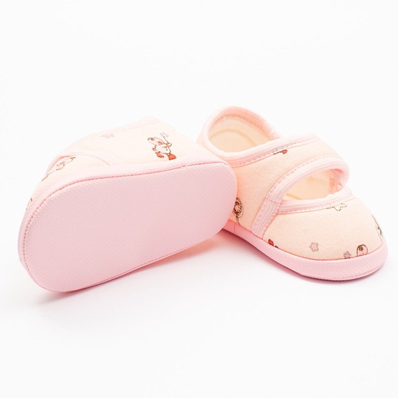 Dojčenské capačky New Baby ružová dievča 0-3 m