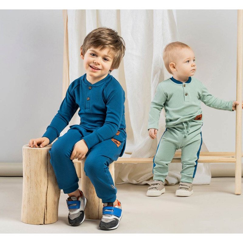 Dojčenské bavlnené tričko Nicol Ivo zelená