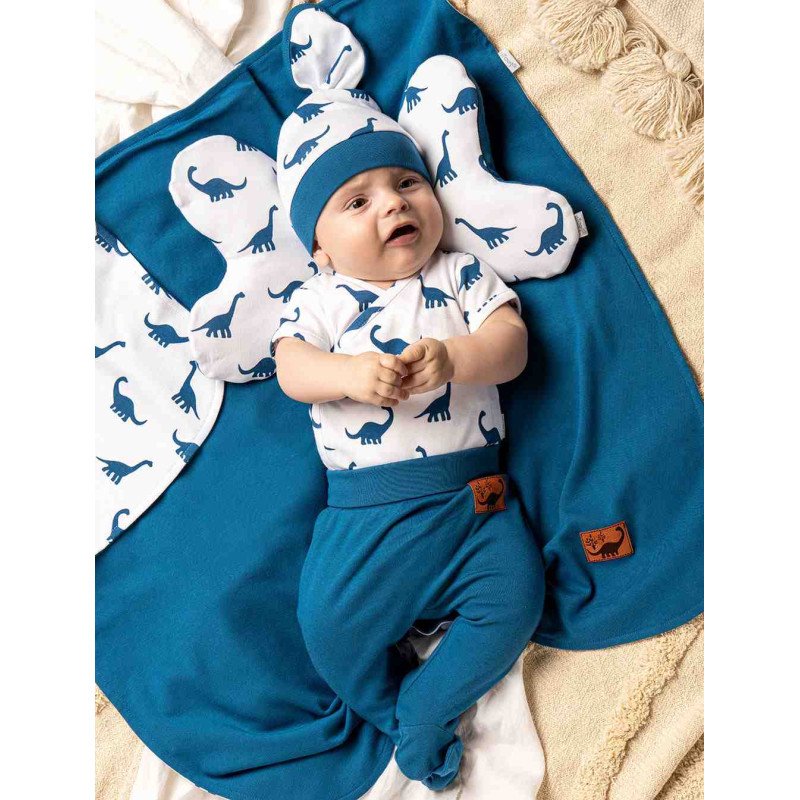 Dojčenská  bavlnená čiapočka-šatka Nicol Ivo