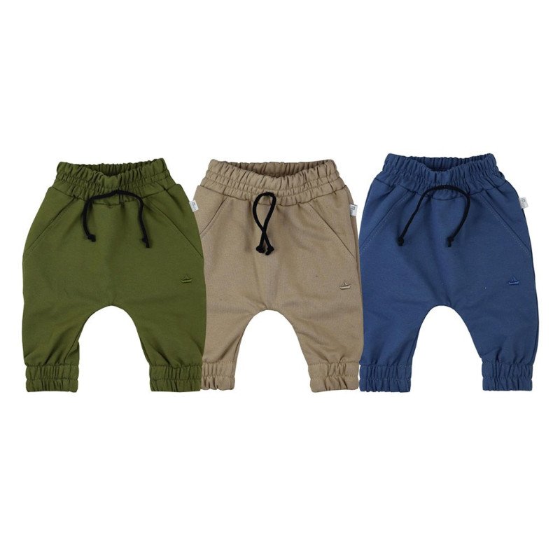 Dojčenské tepláčky Koala Lodička modrá