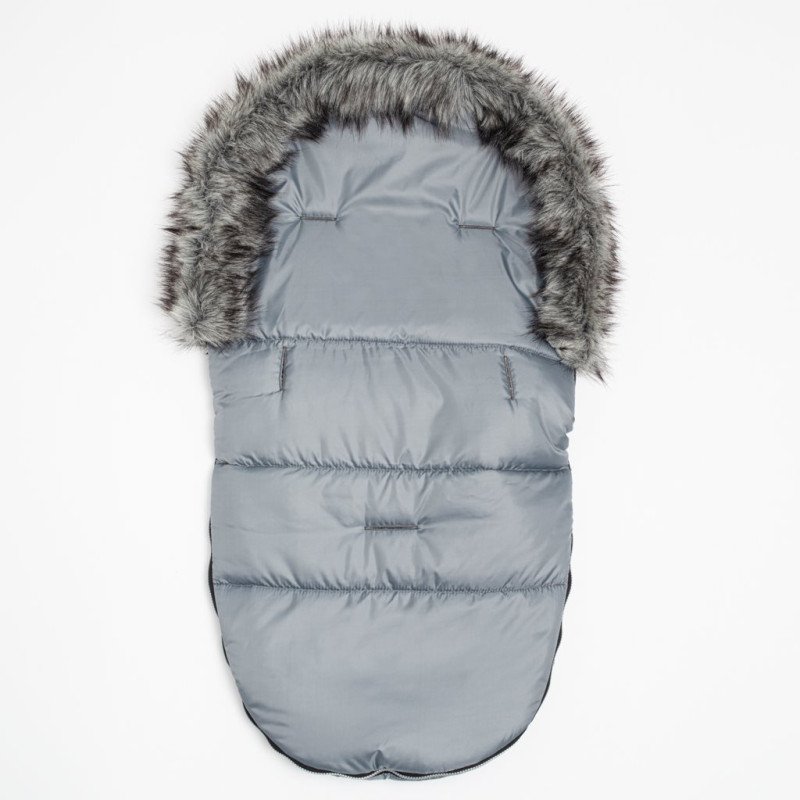 Zimný fusak New Baby Lux Fleece graphite