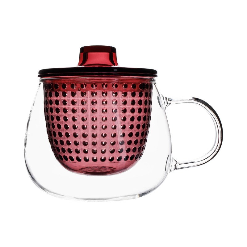 Kondela TEMPO-KONDELA SIFTER, hrnčeky na čaj so sitkom, set 3 ks, 350 ml