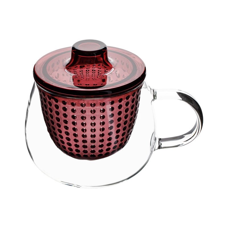 Kondela TEMPO-KONDELA SIFTER, hrnčeky na čaj so sitkom, set 3 ks, 350 ml