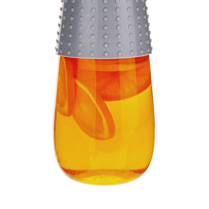 Kondela TEMPO-KONDELA GLAZO, karafa na vodu/čaj, 1200 ml, s viečkom a sitkom