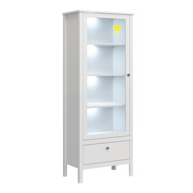 Kondela LED osvetlenie, 4-bodové, biela, OLJE, BORAS, CONRAD, BENOL, AMONI, IRINA, KLIO