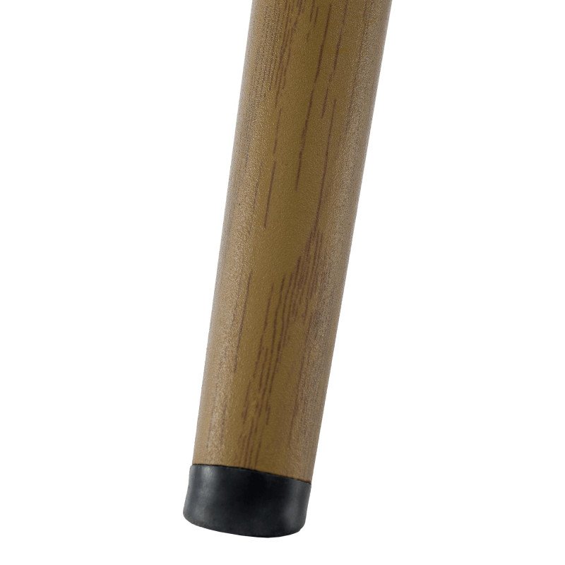 Kondela Kreslo s podnožou, ružová Velvet látka/dub, HABEN