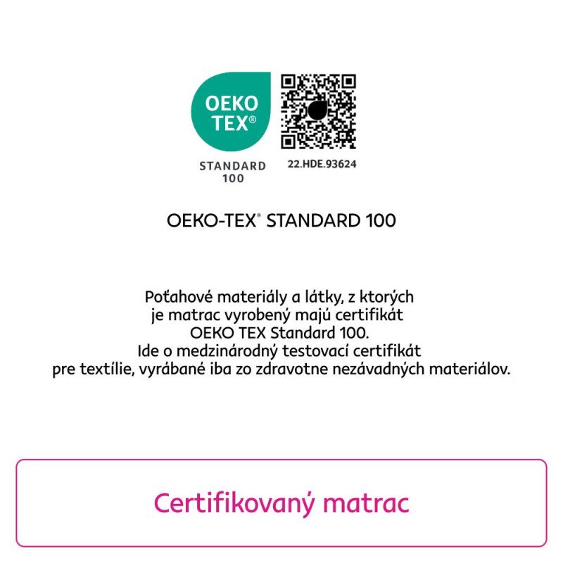 Kondela Matrac, penový, 100x200, LEJSA