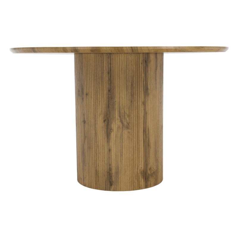 Kondela Jedálenský stôl, dub, priemer 120 cm, MAHIR TYP 2