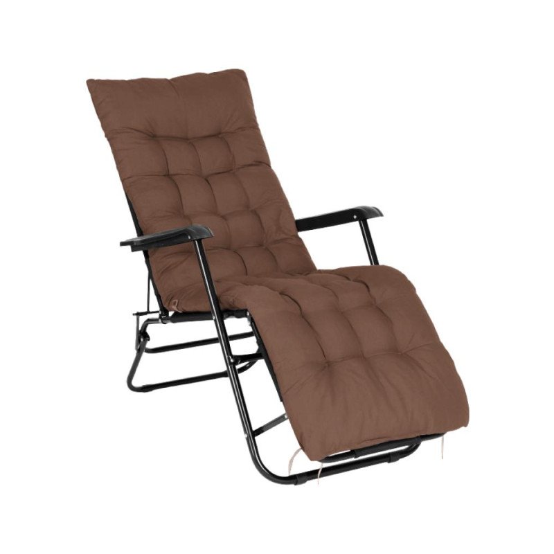 Kondela Vankúš na záhradné lehátko, hnedá, GAREN NEW