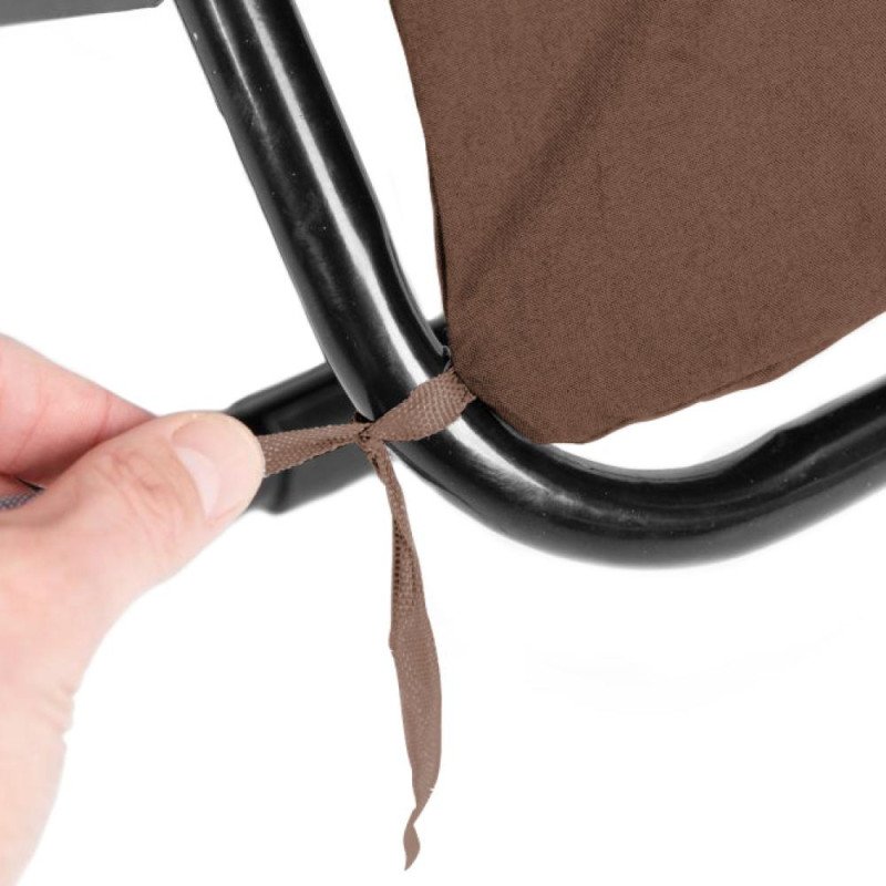 Kondela Vankúš na záhradné lehátko, hnedá, GAREN NEW