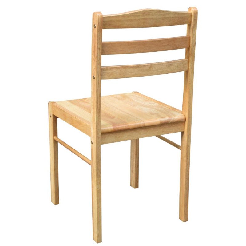 Kondela Jedálenský set 1+4, masívne drevo, prírodná, LOAK