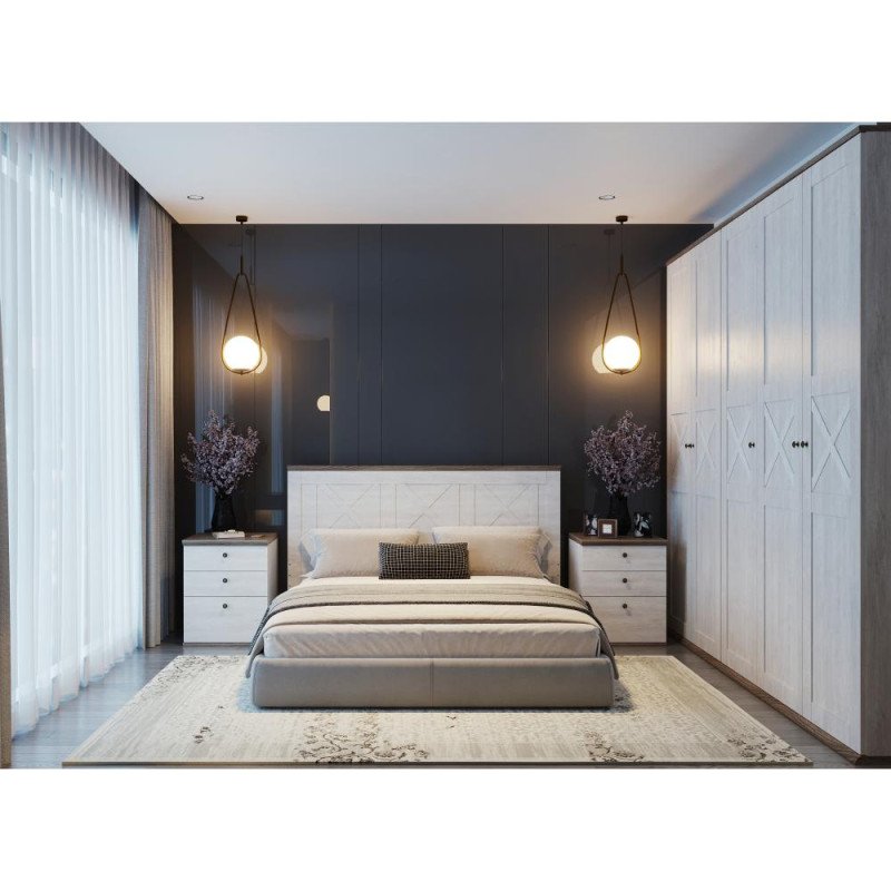 Kondela Nočný stolík, borovica canyon/dub sonoma trufel, TEINA KOM2S