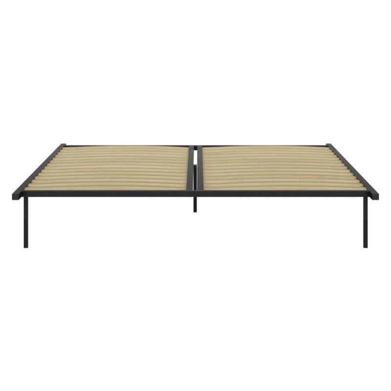 Kondela Samonosný rošt, 180x200, čierna, kov/breza, KENTAK