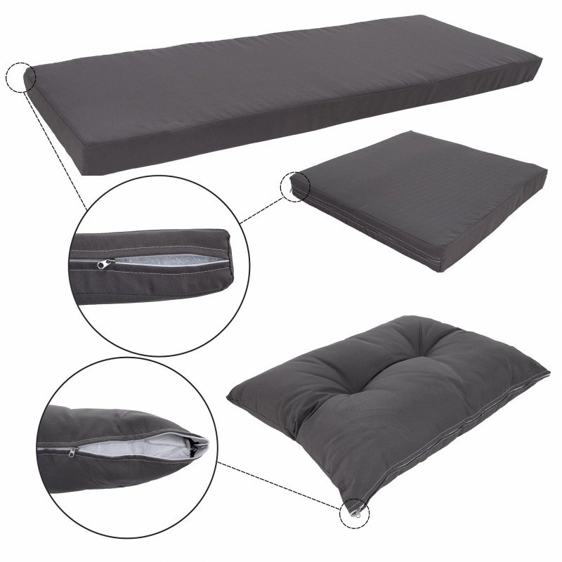 Kondela Záhradný ratanový set, sivohnedá/svetlohnedá, SAGIR