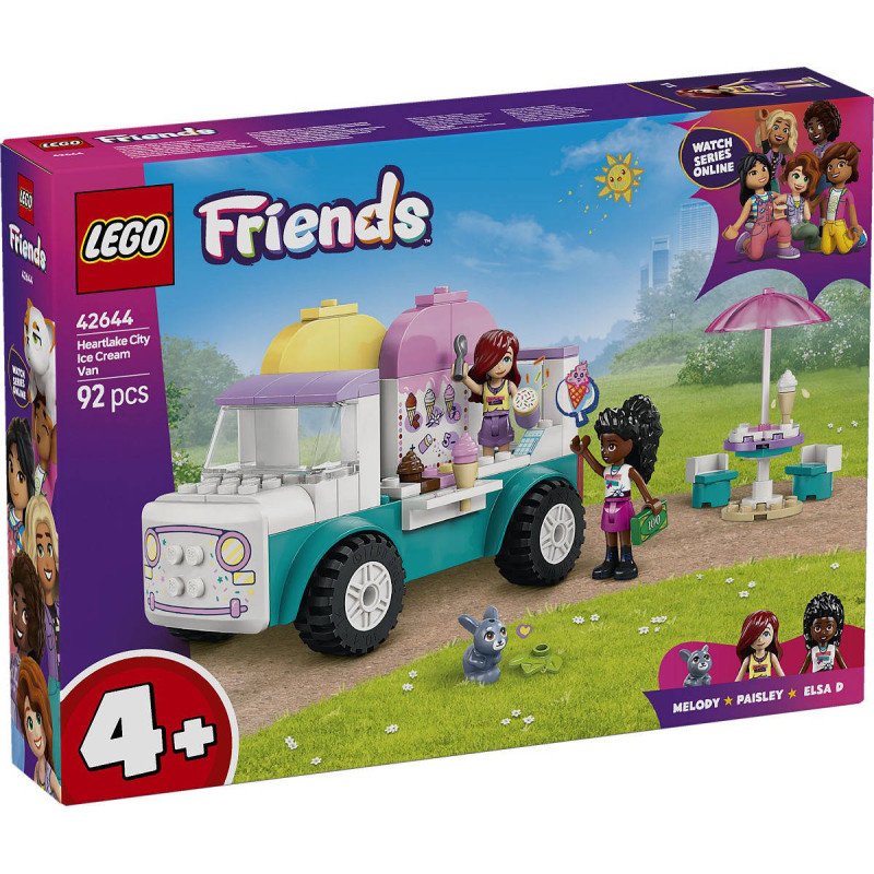 LEGO FRIENDS Zmrzlinárské auto v městečku Heartlake 42644 STAVEBNICE
