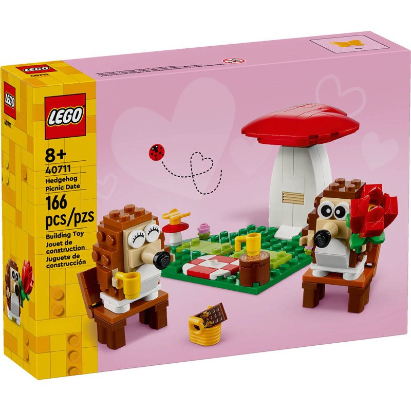 LEGO Ježčí rande s piknikem 40711 STAVEBNICE