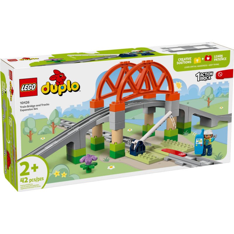 LEGO DUPLO Železniční most a koleje (rozširující sada) 10426 STAVEBNICE