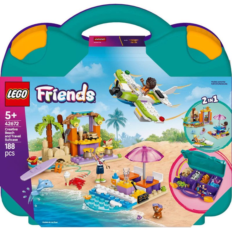 LEGO FRIENDS Kreativní plážový a cestovní kufrík 42672 STAVEBNICE
