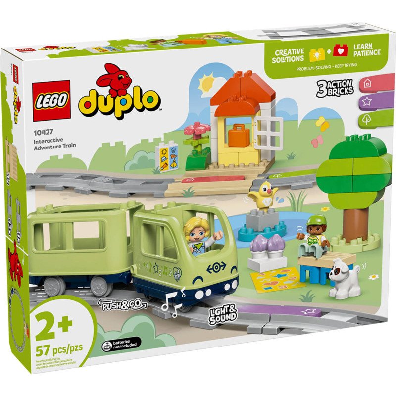 LEGO DUPLO Interaktivní vláček na baterie Světlo Zvuk 10427 STAVEBNICE