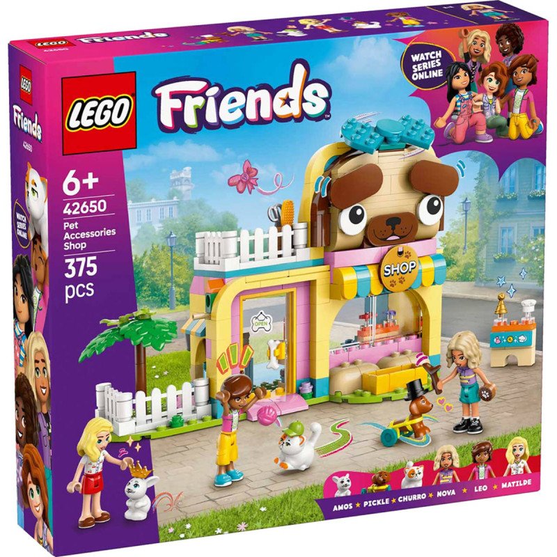 LEGO FRIENDS Obchod s doplňky pro mazlíčky 42650 STAVEBNICE