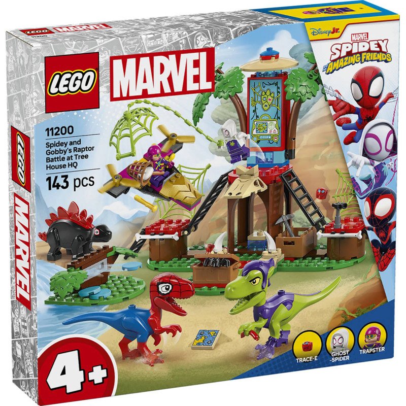 LEGO MARVEL Raptorí bitva na základně na stromě 11200 STAVEBNICE