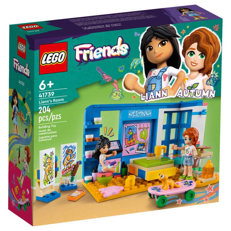 LEGO FRIENDS Liannin pokoj 41739 STAVEBNICE