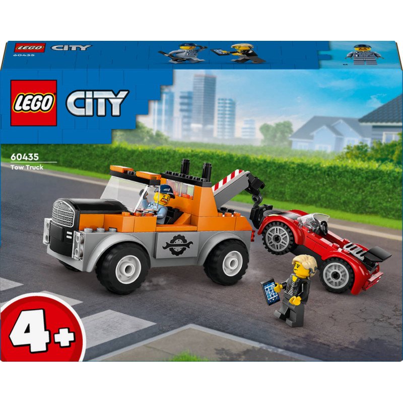 LEGO CITY Auto odtahový vůz a oprava sporťáku 60435 STAVEBNICE