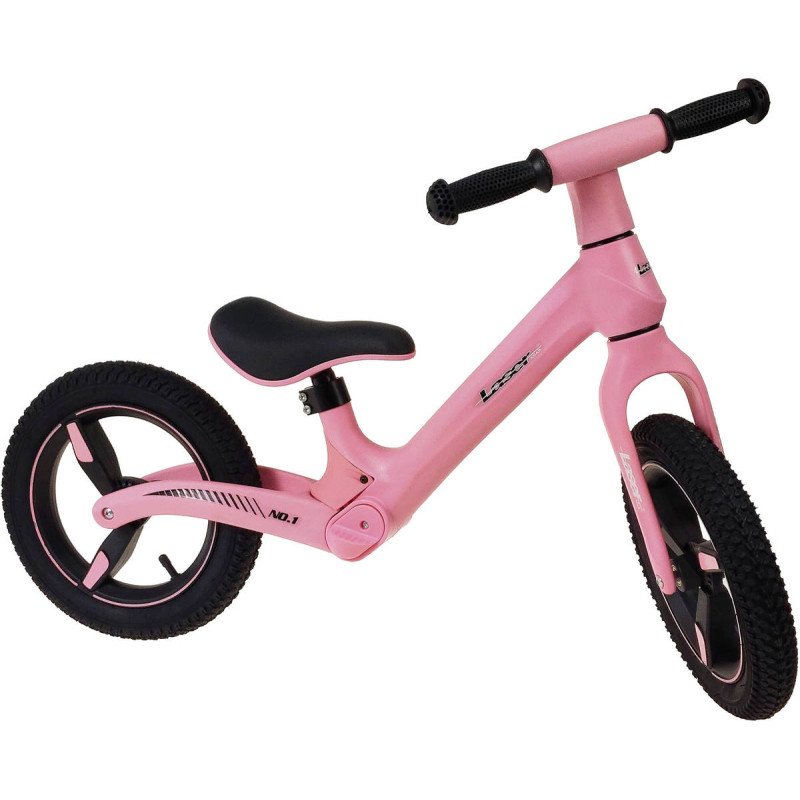 Odrážedlo Růžové dětské odstrkovadlo 12" nastavitelný sedák