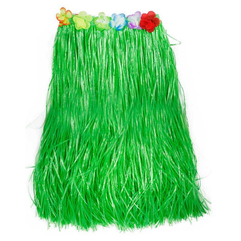 KARNEVAL Sukně Hawaii Hula dospělá 72cm KOSTÝM