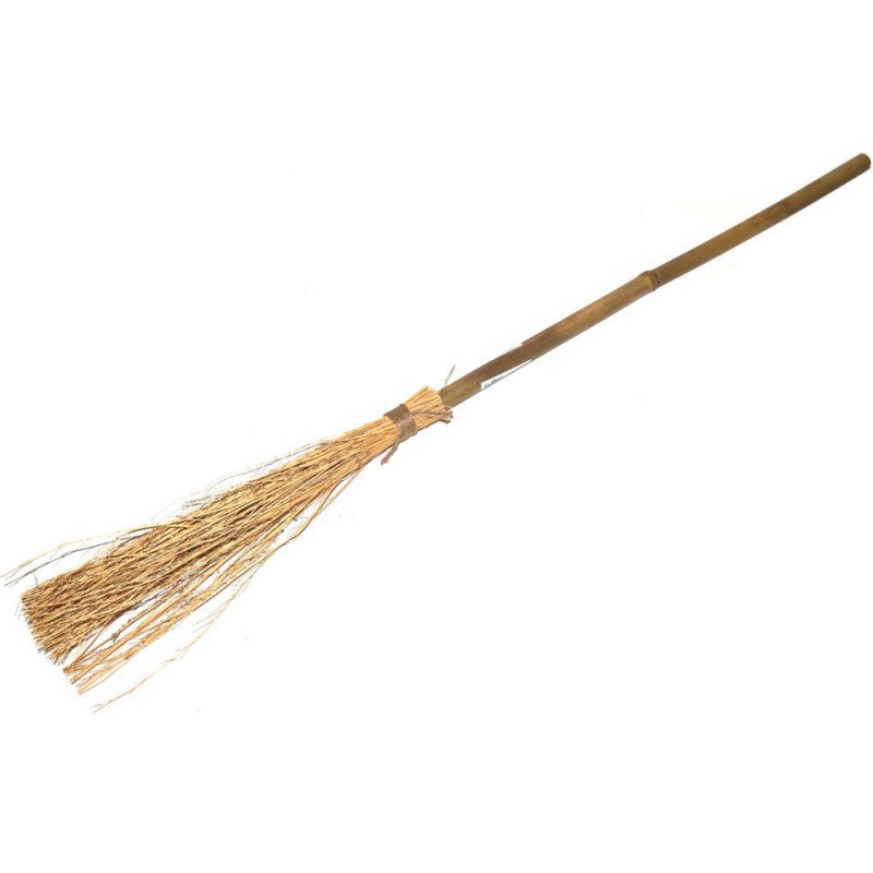 KARNEVAL Koště čarodějnické 94cm KARNEVALOVÝ DOPLNĚK