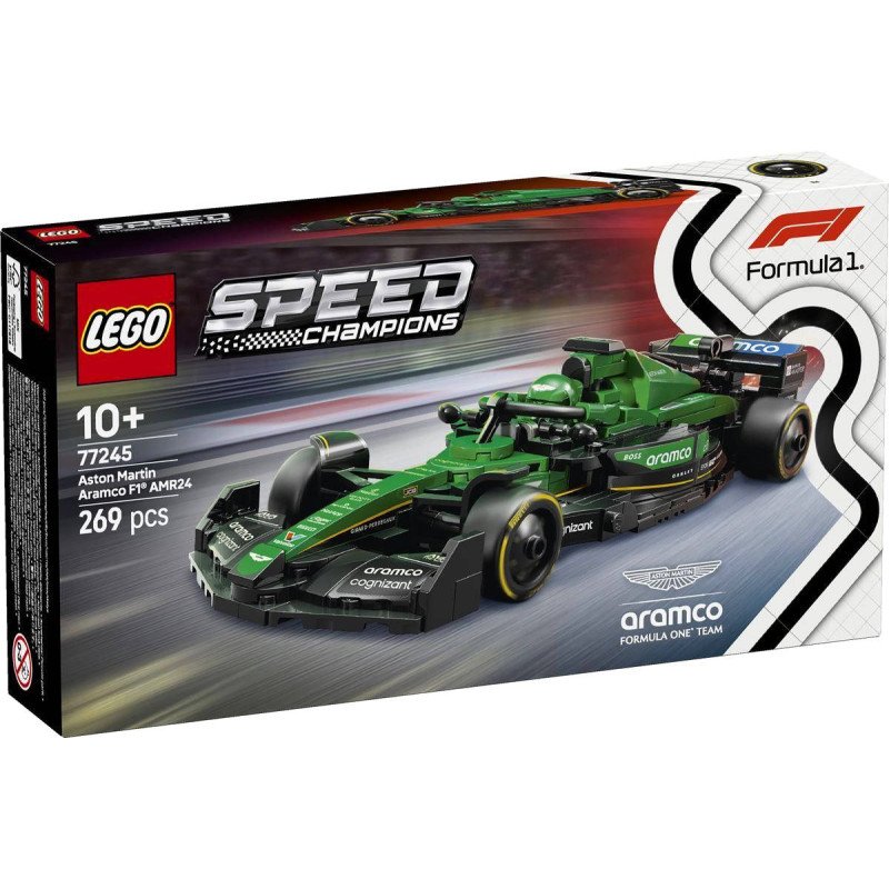 LEGO SPEED CHAMPIONS Auto Aston Martin Aramco F1 AMR24 77245 STAVEBNICE