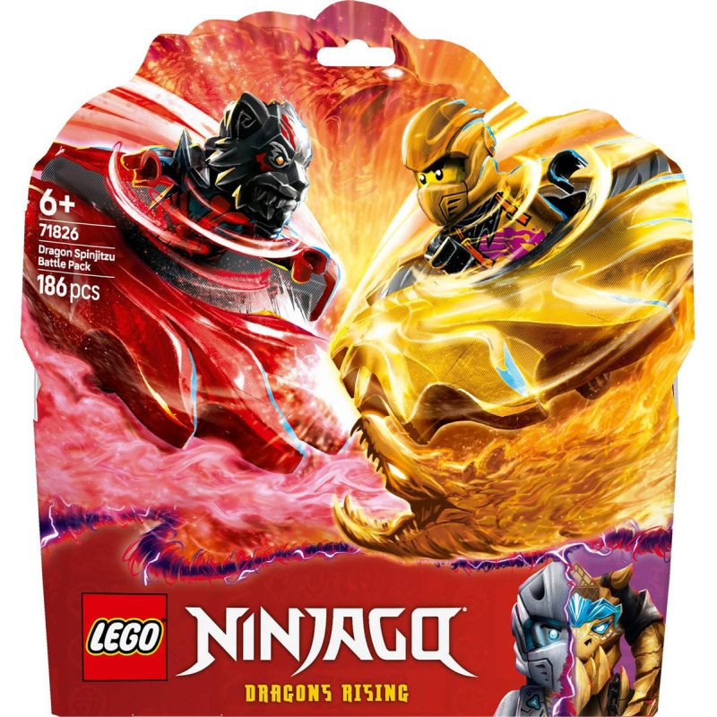 LEGO NINJAGO Bitevní balíček dračího Spinjitzu 71826 STAVEBNICE