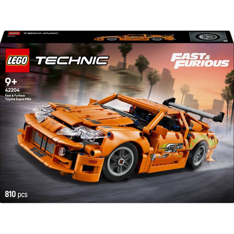 LEGO TECHNIC Auto Toyota Supra MK4 Fast and Furious 42204 STAVEBNICE