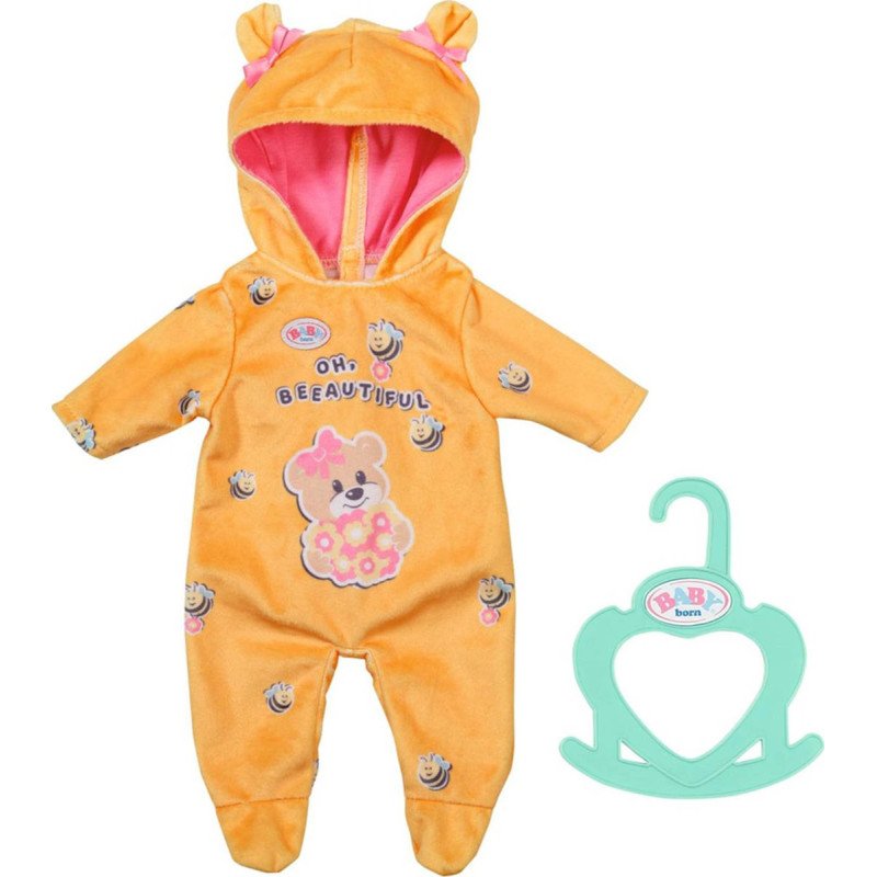 ZAPF BABY BORN Little Overal medvídek pro panenku miminko 36cm