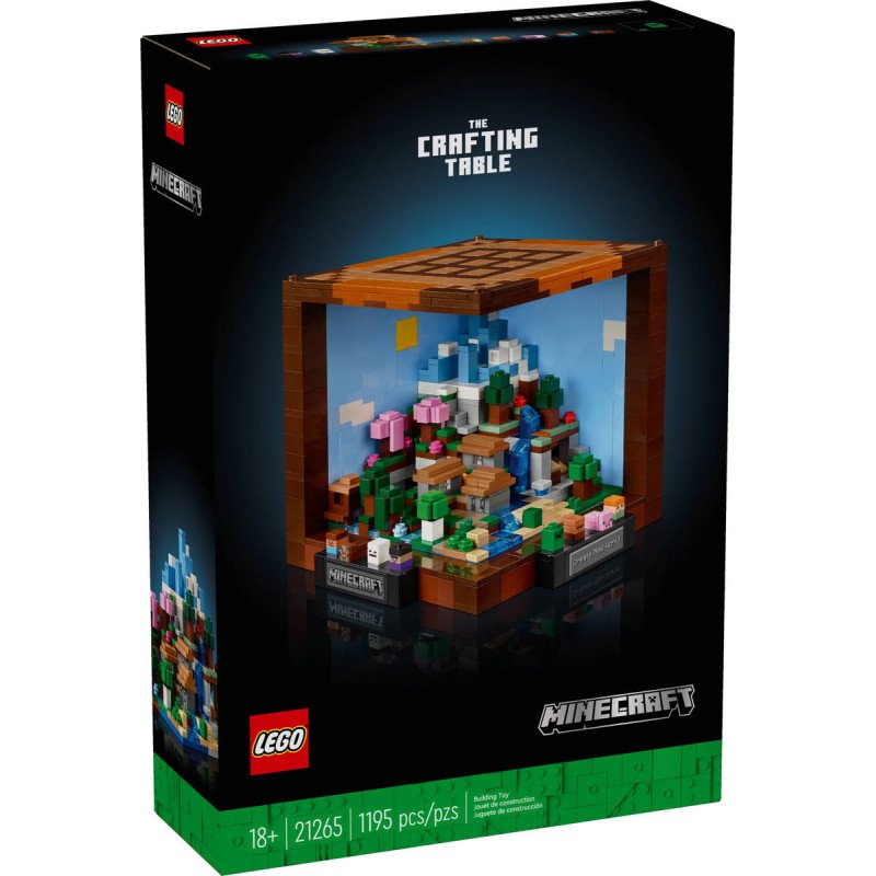 LEGO MINECRAFT Pracovní stůl 21265 STAVEBNICE
