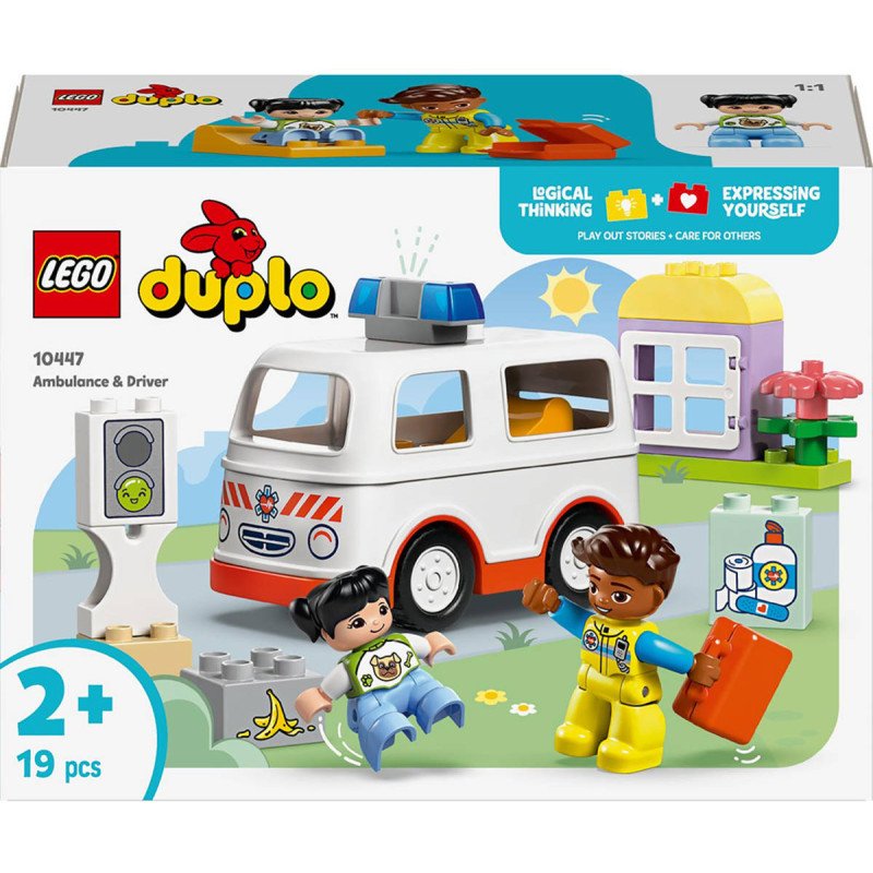 LEGO DUPLO Auto sanitka a ridič 10447 STAVEBNICE
