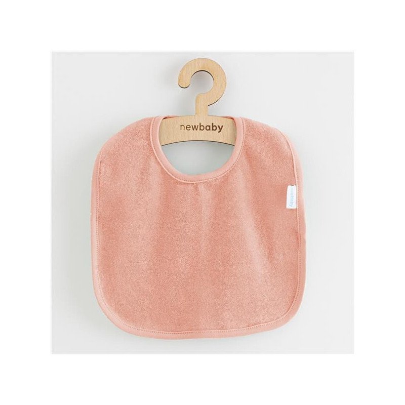 Detský froté podbradník New Baby Comfortably pink